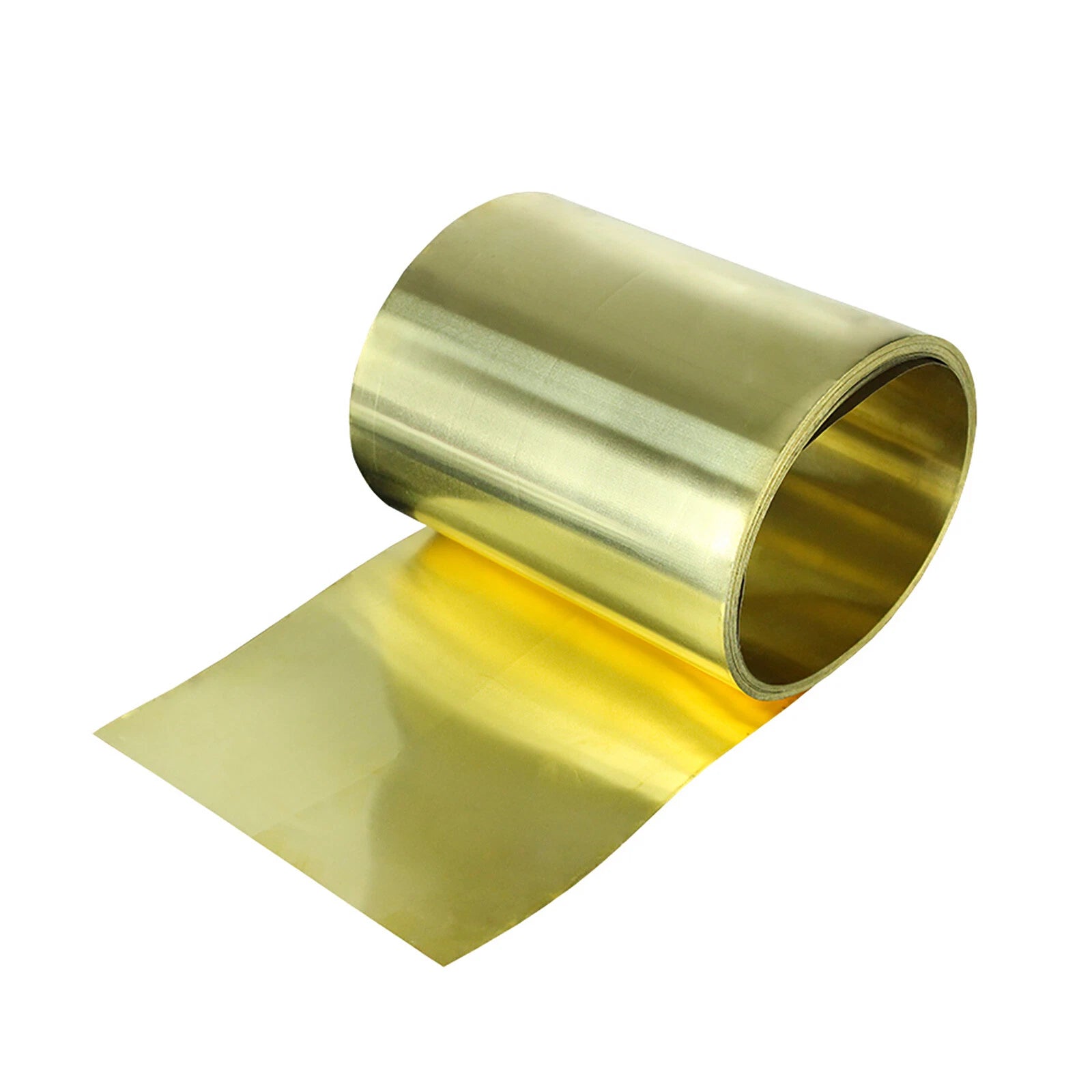 Brass Sheet Roll Metal Foil Plate, 0.1mm - 0.8mm Thick, Various Width and Length