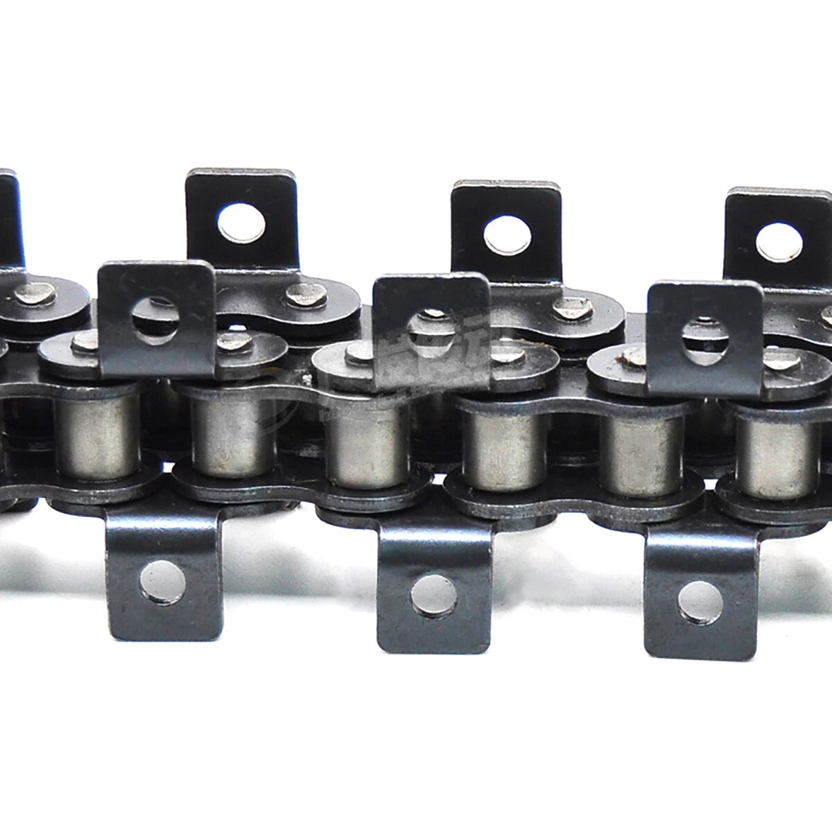 08B-1 Simplex Roller Chain With Double Bent Ears 12.7mm European Standard 1.524M