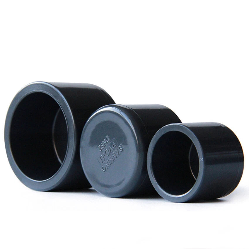 20mm-110mm PVC UPVC Water Supply Pipe Plain End Caps Plugging Cap Thick Fittings