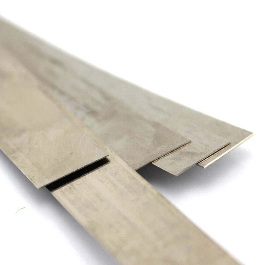 Stainless Steel Sheet Metal Plate 13×140mm Steel Spring Plate 0.3mm Thickness