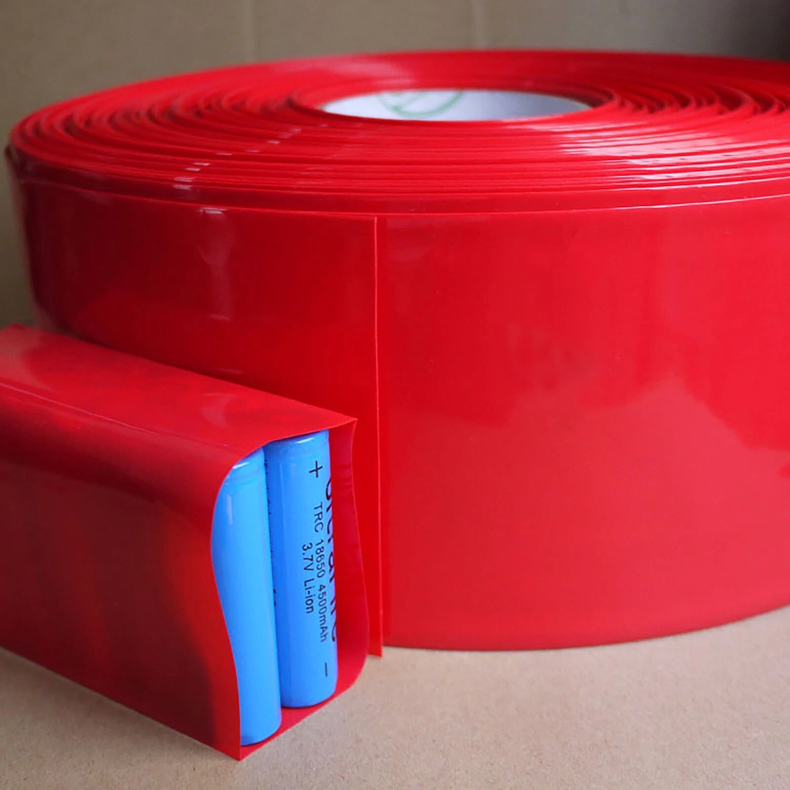 PVC Heat Shrink Tubing for RC Battery Packs — 103mm Flat Width, 7 Colors