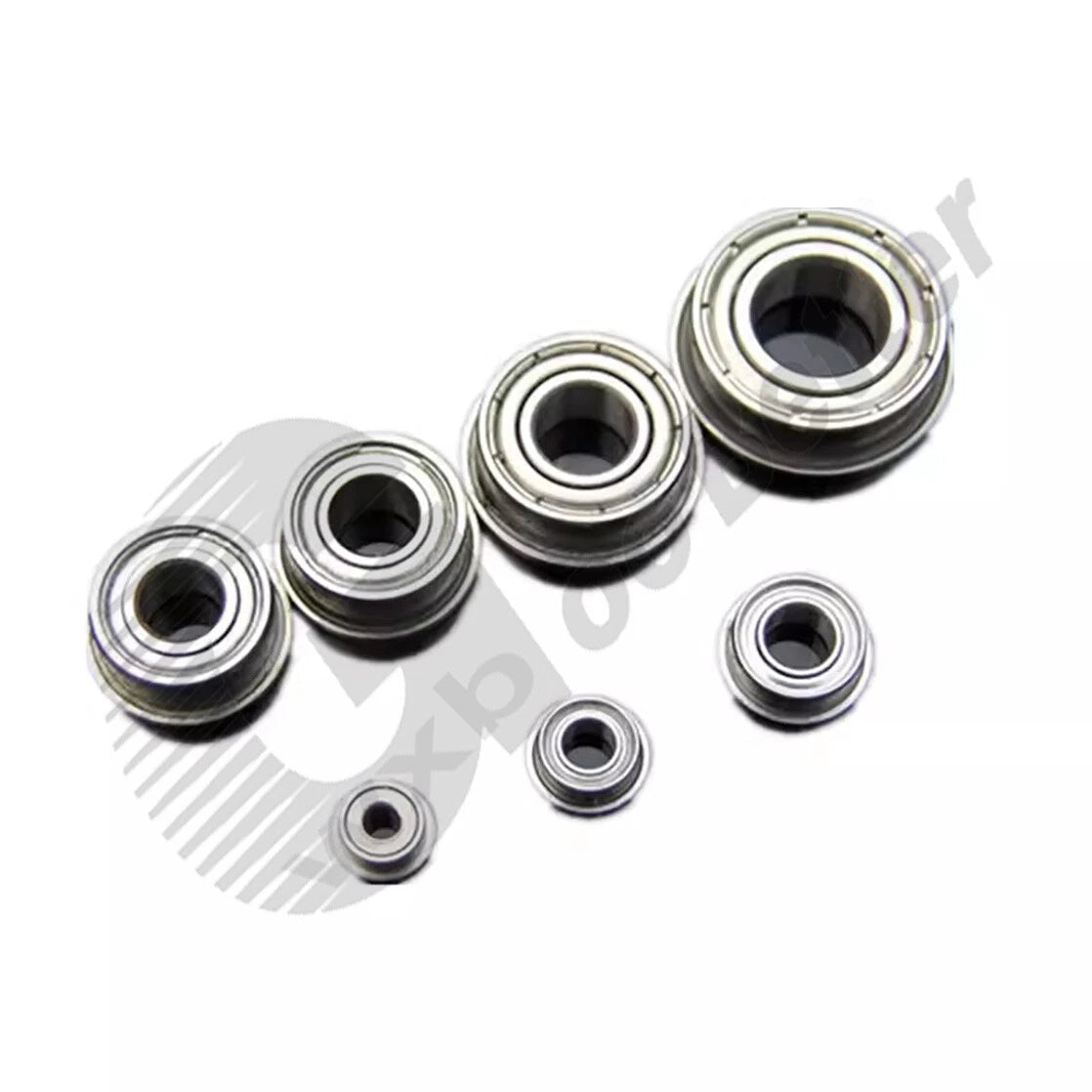 Flanged Ball Bearing ID=2~10mm Metal Shielded Miniature Flanged Ball Bearings