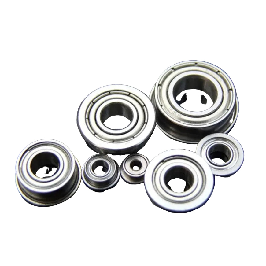 Flange Bearings Metal Shielded Deep Groove Flanged Ball Bearing 2/3/4/5/6/8/10mm