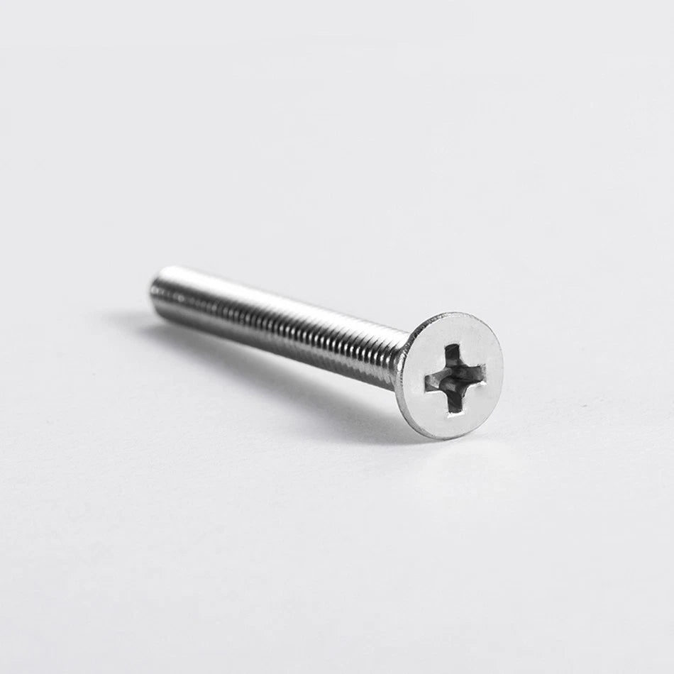 M4 Countersunk Phillips Machine Screws — A2 Stainless Steel | 4mm to 100mm
