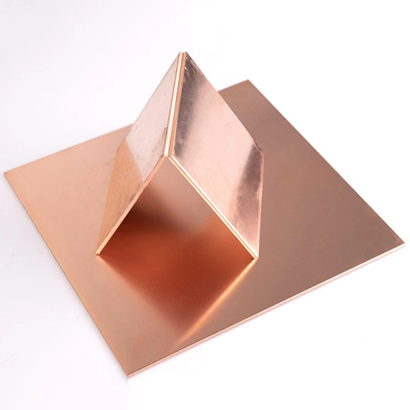 T2 Copper Plate Electrolytic Conductive Sheet/Strip CNC Cut Thick:0.5-5mm
