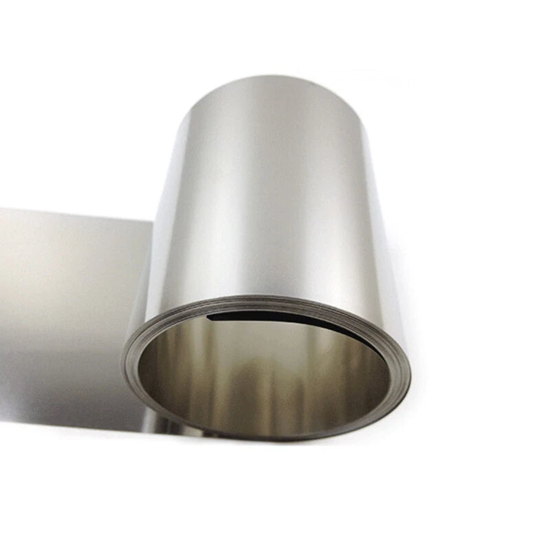 High Purity Pure Copper Nickel Ni Metal Foil Plate Thin Sheet Thicknes 0.1mm~1mm