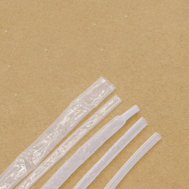Clear PTFE Heat Shrink Tubing 4:1 Ratio — φ2mm to φ9.6mm, High Temp 260°C