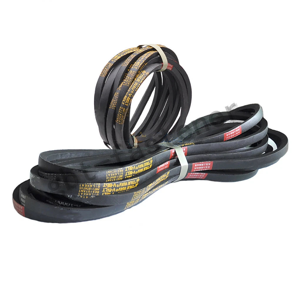 A Section V-Belt — Metric & Imperial Sizes for Industrial & Lawn Mower Replacement
