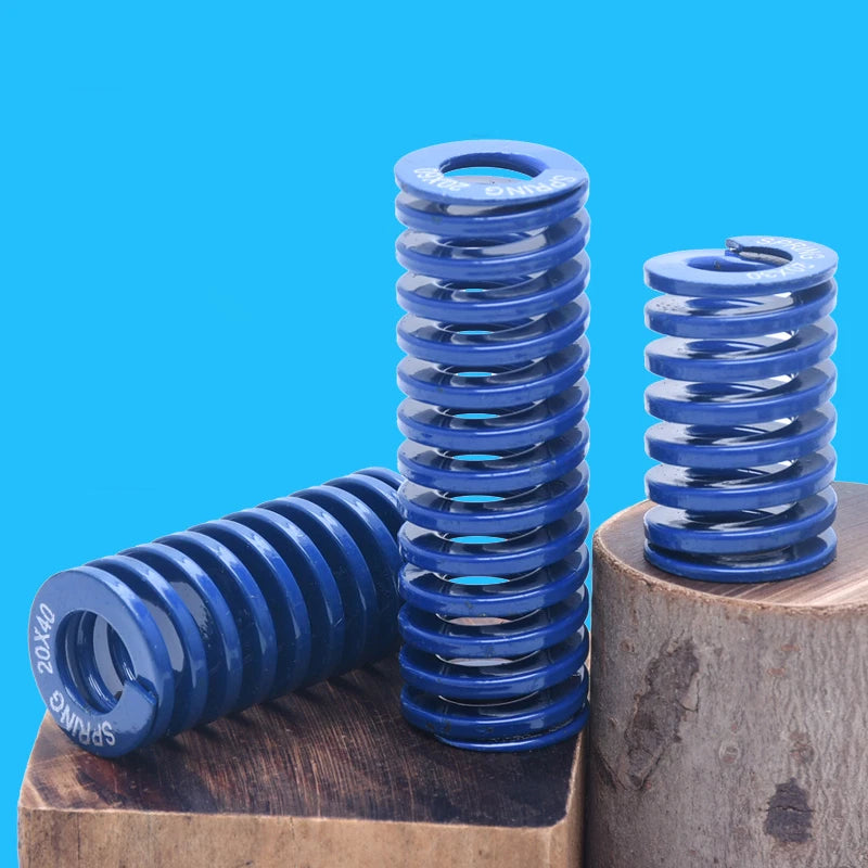 Blue-Light Duty Load Compression Spring Die Springs O.D:8-22mm Length:20-175mm