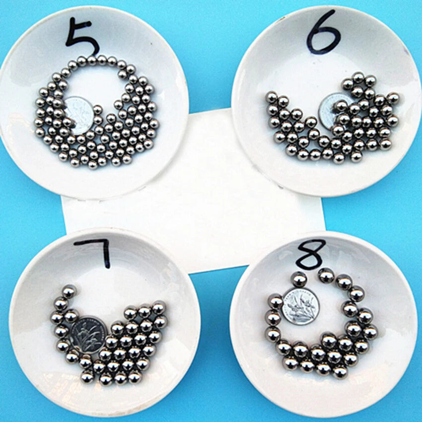 1/2/3/4/5/6/7/8/9/10/11/12mm Chrome Steel Ball Bearings Grade 10 High Precision