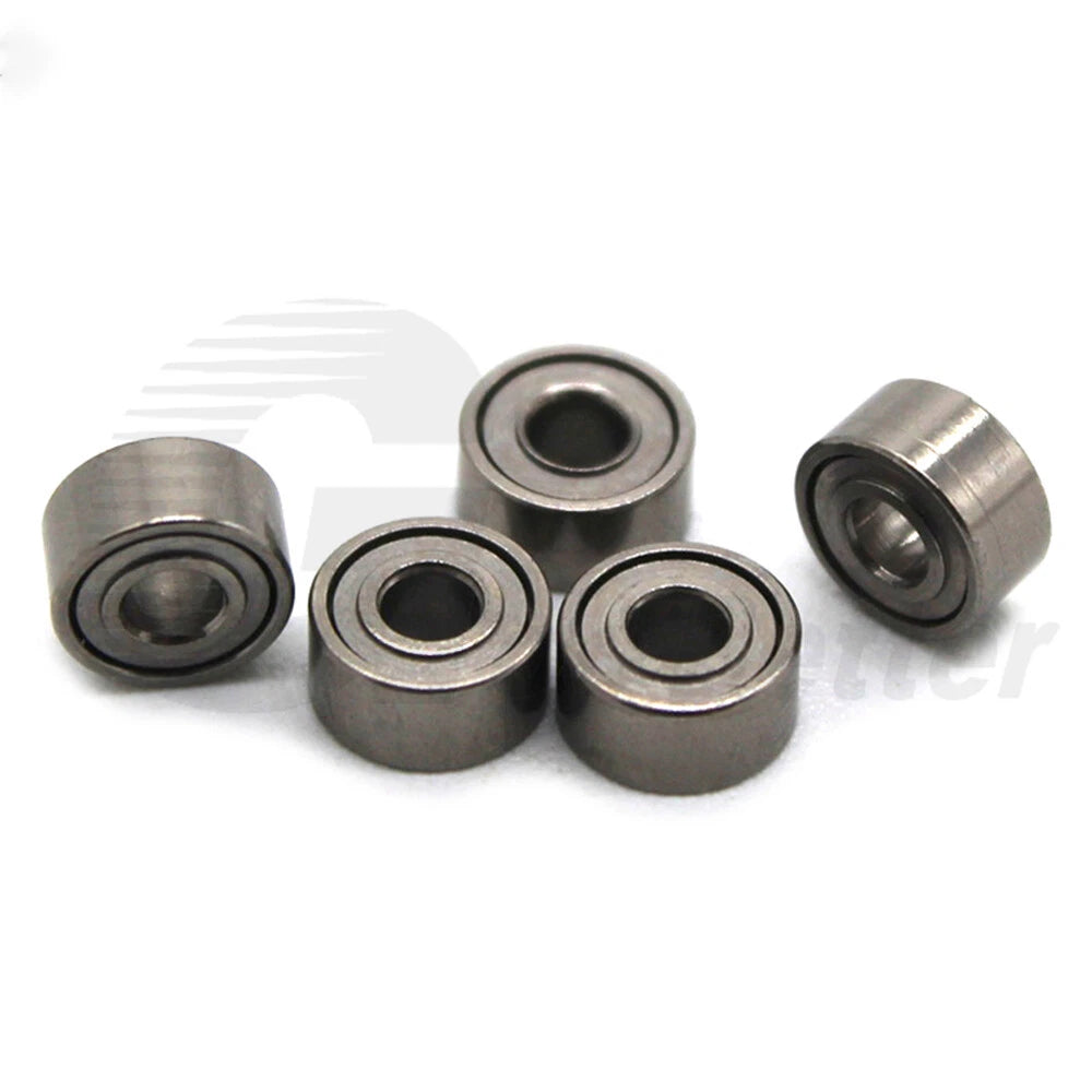 Bore 2mm Miniature Deep Groove Ball Bearings Full Cage for RC Model Toy Car DIY