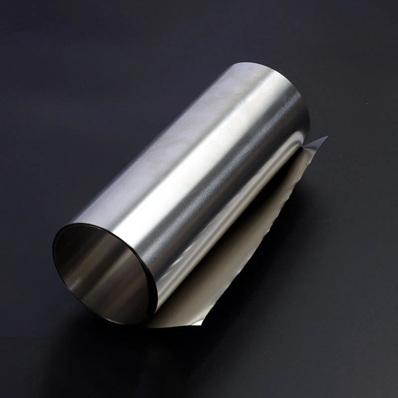 304 Stainless Steel Foil Sheet Thin Plate Band Metal Strip Roll 0.01-0.6mm Thick