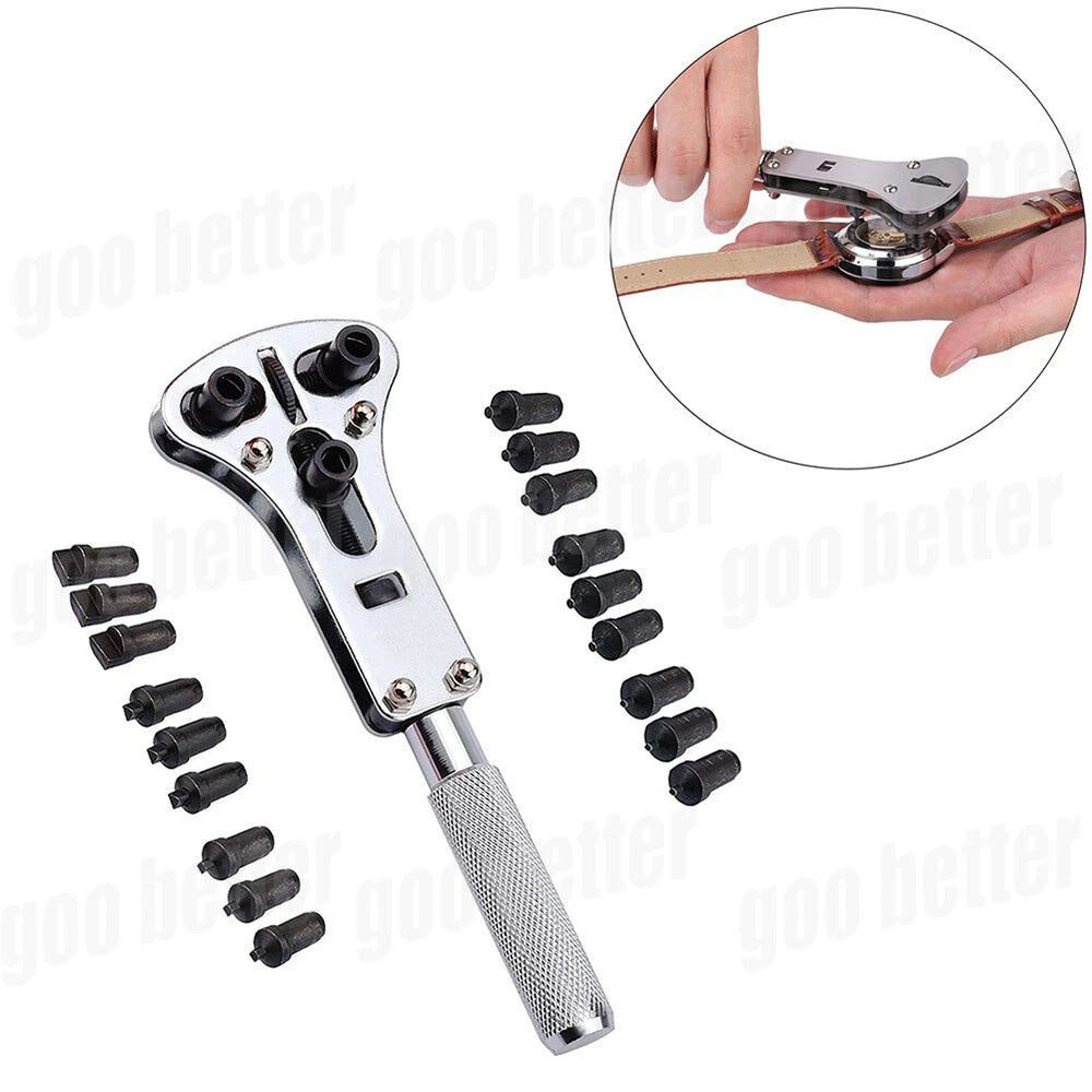 For 34/55MM Watch Back Case Opener Screw Wrench Cover Remover Cases Repair Tool