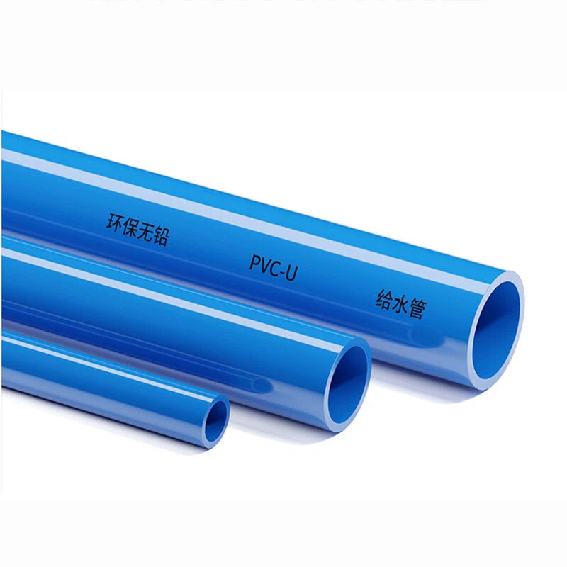 PVC Round Tube Pipe | 20mm–110mm OD | Blue, Grey & White | 200mm Length