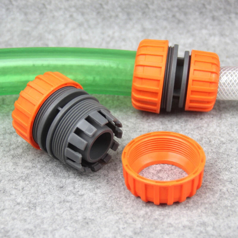 Hose Quick Connector — Universal Garden Hose Tap Adaptor Fitting (3/8" to 1")