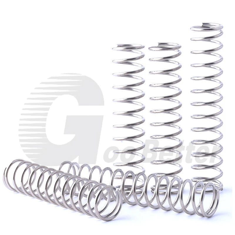 Compression Springs Steel wire 1.0mm small coil spring 15-305mm Stainless Steel