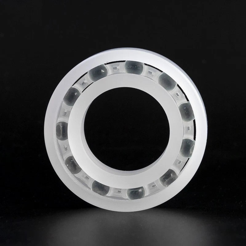 6200-6206 Glass Ball Bearing Plastic PP Bearings 10mm to 30mm ID 30mm to 62mm OD