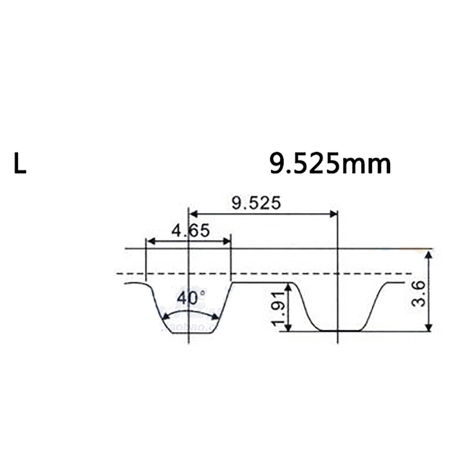 3D Printer Timing Belt — L H XL MXL 2GT, PU + Steel Wire, 6–30mm Wide, Cut to Length