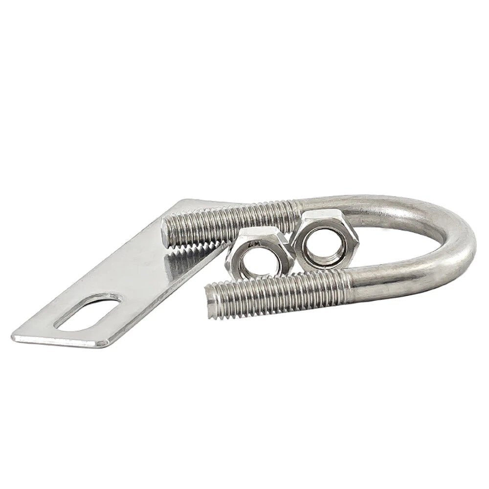 M6 M8 Stainless Steel 304 U - Bolt with Plate and Nuts — Multiple Sizes - HomeDIYer