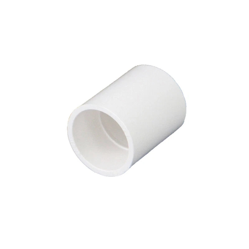 White PVC 20mm ID Pressure Pipe Fittings Metric Solvent Weld Various Parts