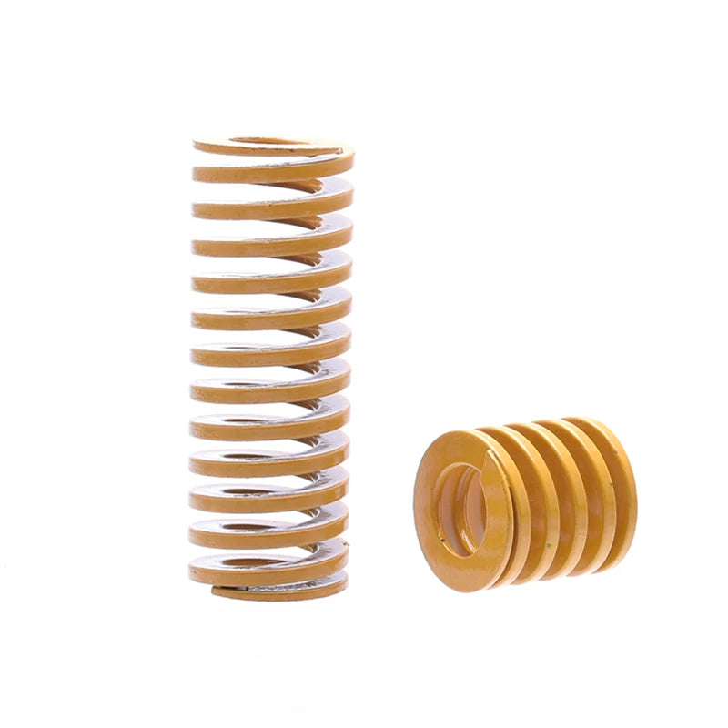 Heavy Duty Load Compression Spring Die Springs Yellow-Extra Light O.D:8mm-22mm