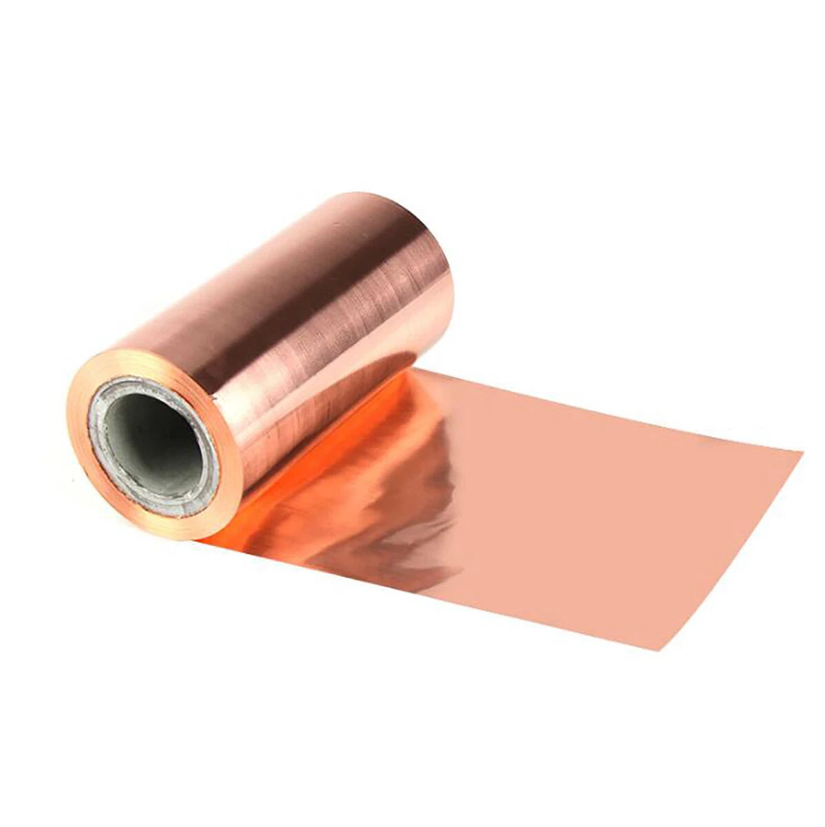 Pure Copper Sheet Metal Foil Strip Roll 0.05/0.1/0.2/0.3/0.4/0.5/0.6/0.8mm Thick