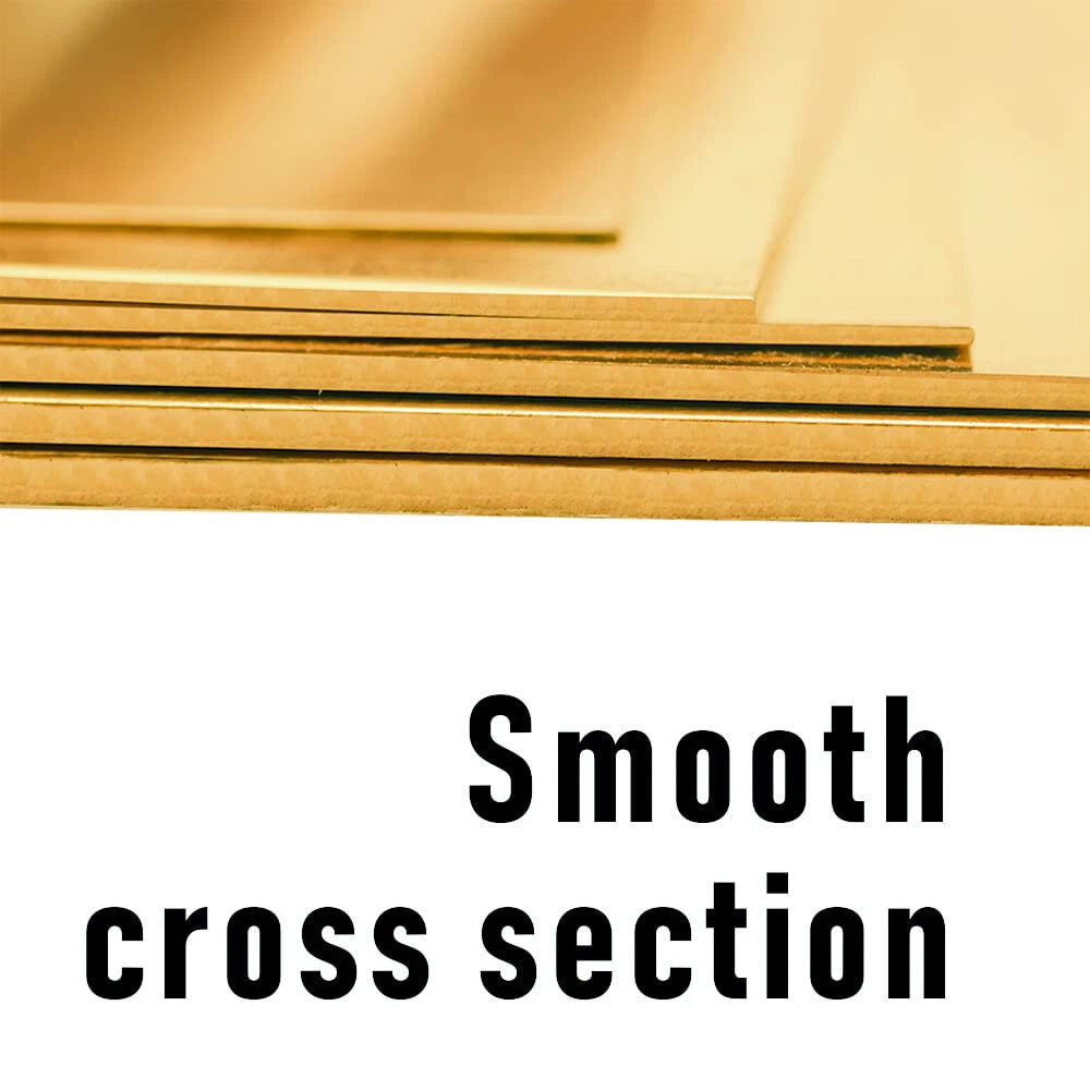 Shim Thick 0.3mm-10mm H62 Brass Metal Thin Sheet Foil Plate Model Making Various