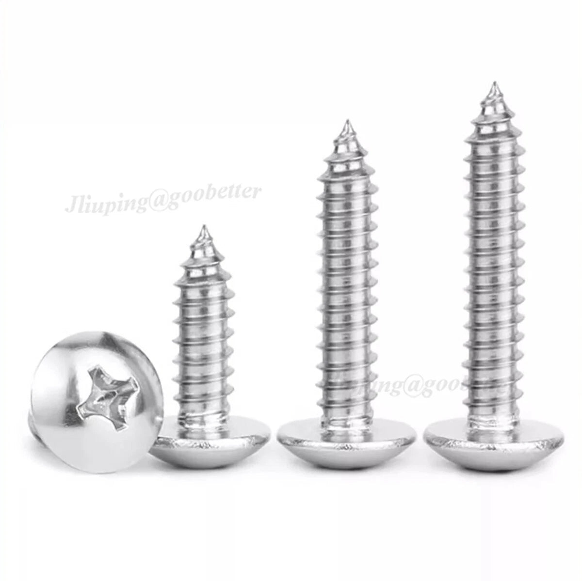 M3 M3.5 M4 M4.2 Phillips Truss Head Self Tapping Screws – A2 304 Stainless Steel