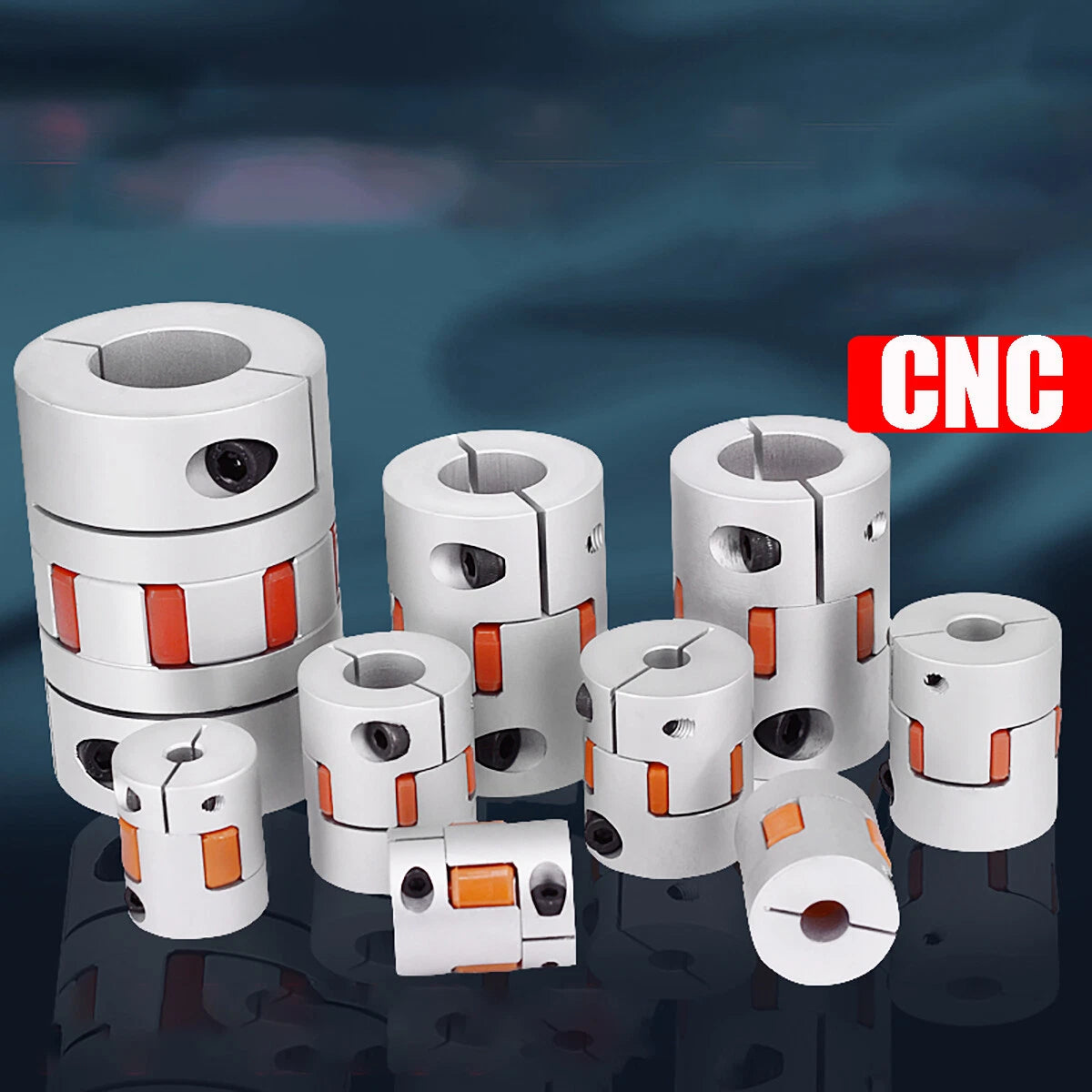 CNC Shaft Coupler Flexible Plum Coupling CNC Stepper Motor Connect 3D Printer