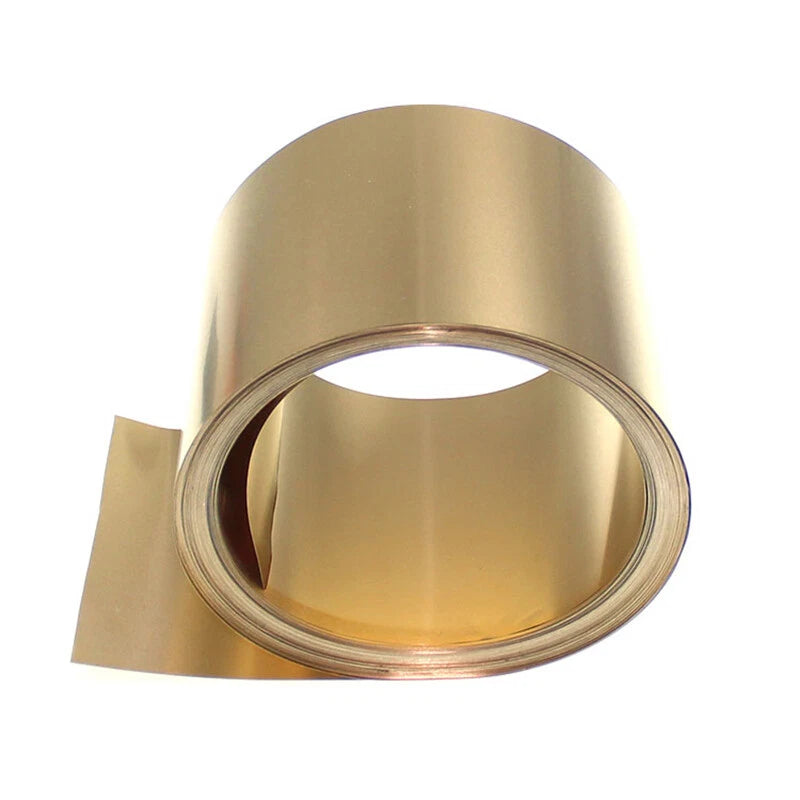 0.08-100mm Beryllium Copper Sheet Roll Plate BeCu Foil Panel Strip 200mm*200mm