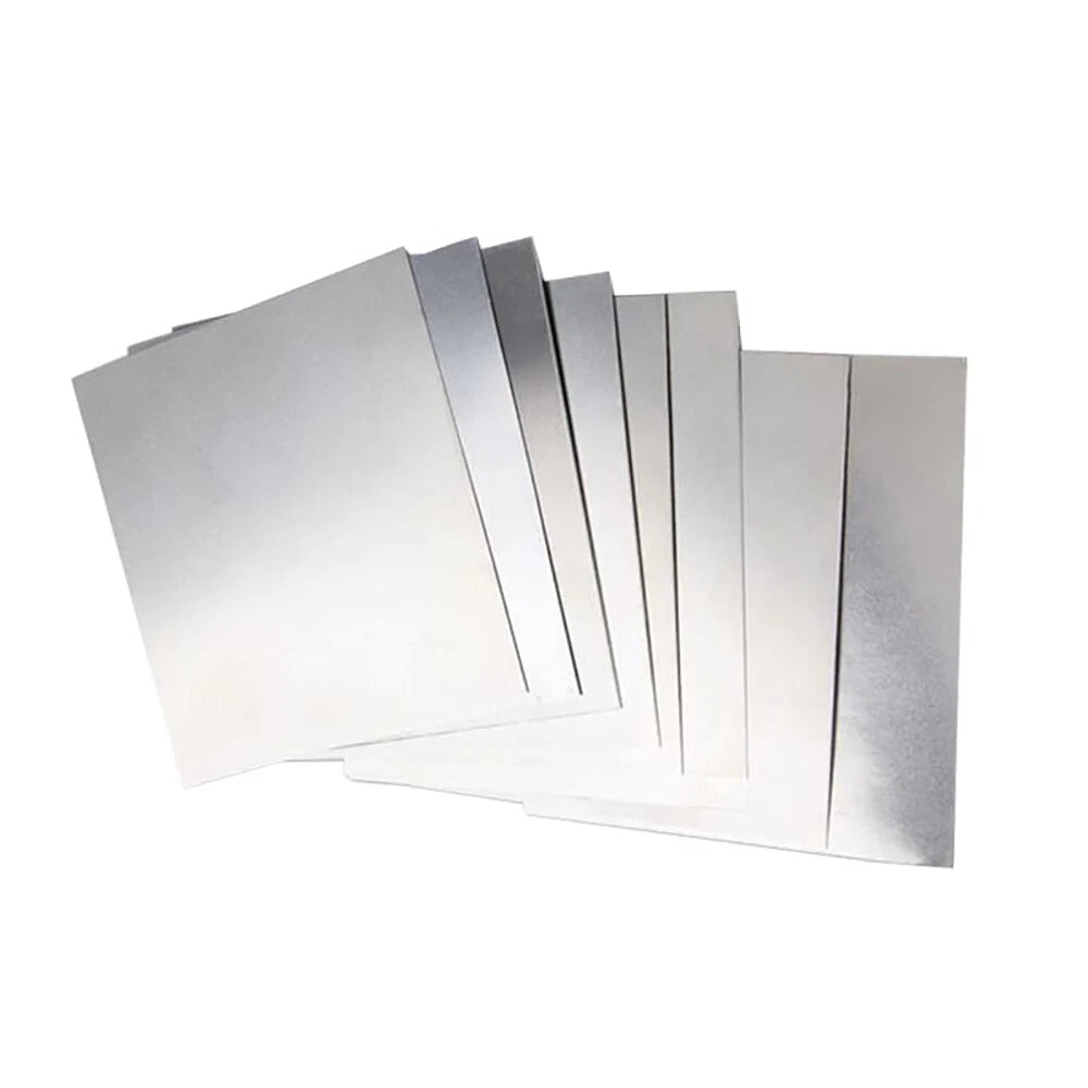 304 Stainless Steel Sheet Bright Polish 0.8mm thick,60mm x 500mm (2pcs)