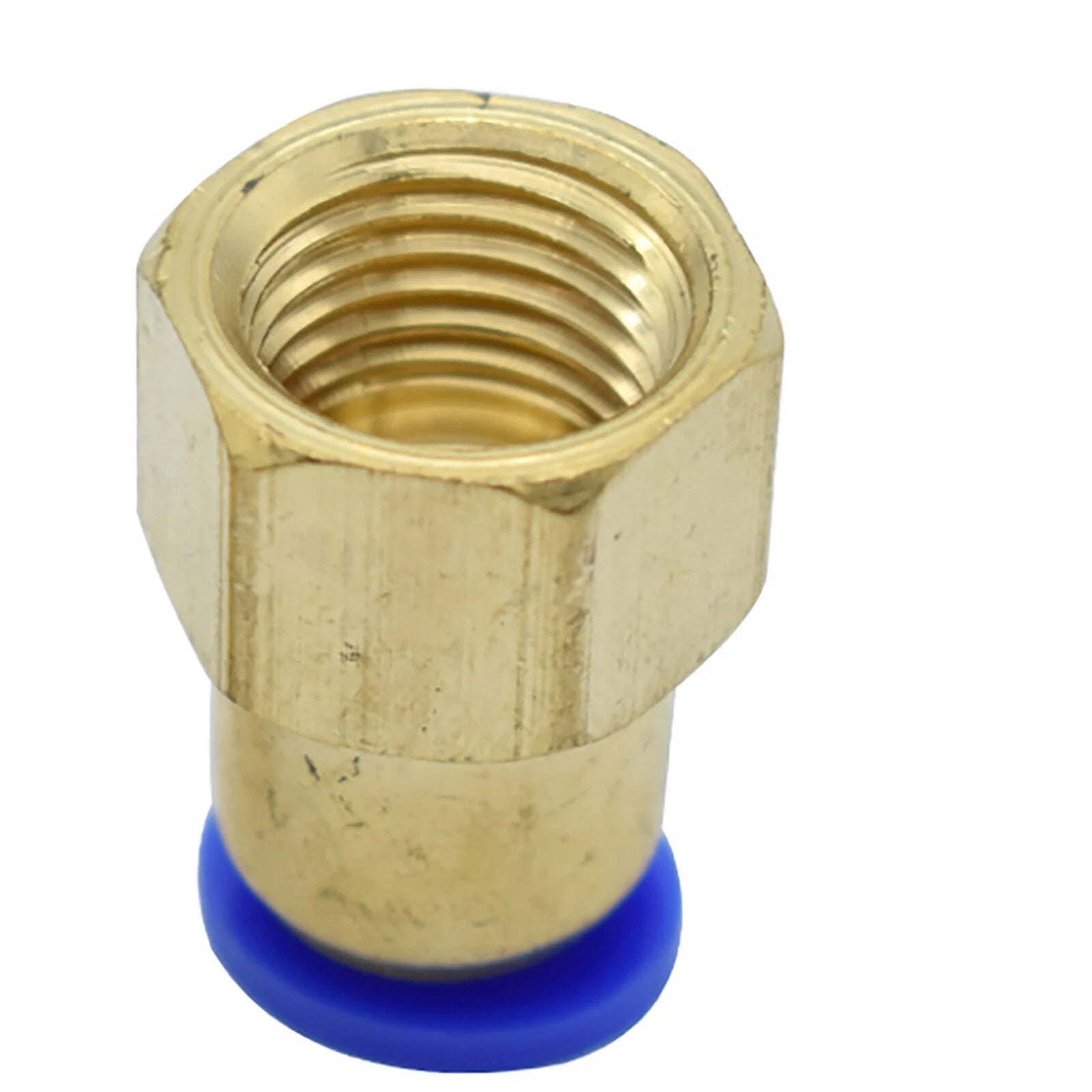 Pneumatic Straight Female Stud Push-In Fitting | BSP Thread x Hose Tube
