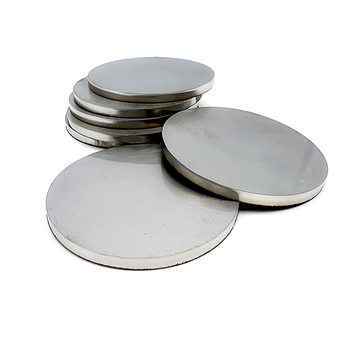 304 Stainless Steel Round Discs Sheet Plate Dia 150/200/250/300mm, Thick 1mm~3mm