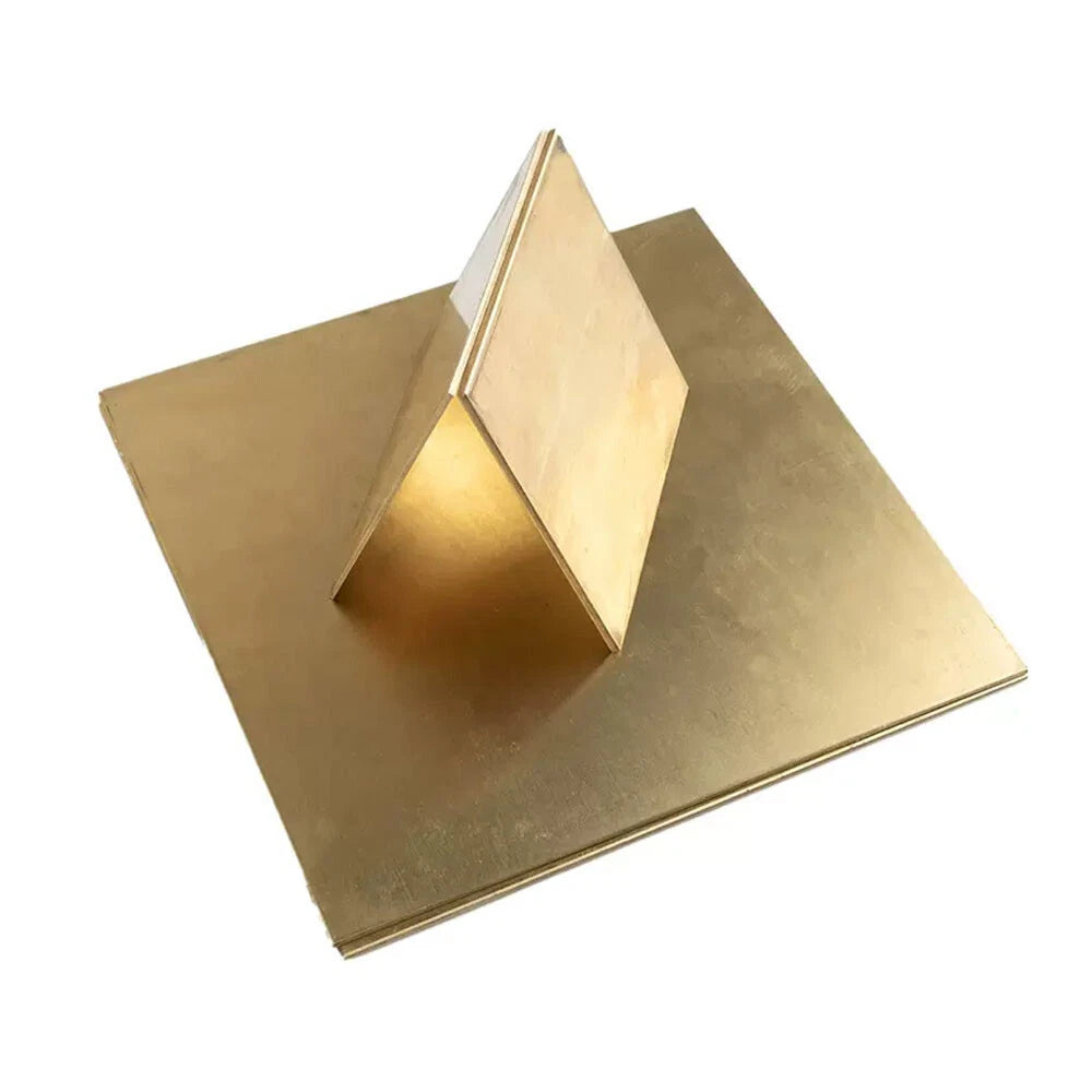 Brass Sheet Various Sizes, Various Thickness Guillotine Cut Sheet Metal Service