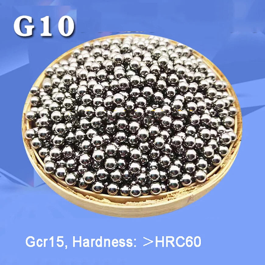 100pcs Bicycle G10 Gcr15 Steel Ball Bearing Replacement Bearings 6.35mm-6.4mm