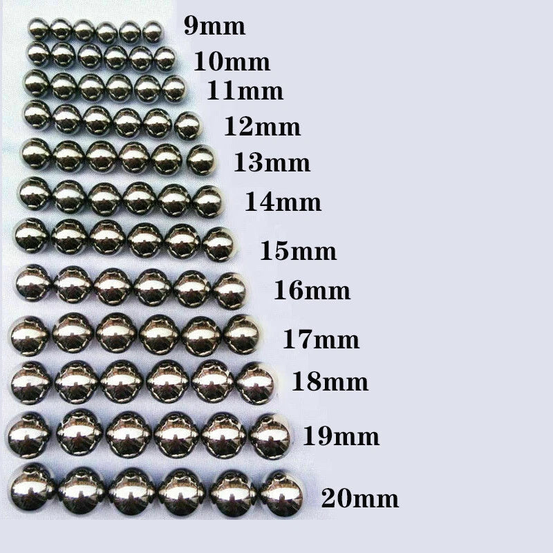 A2 Stainless Steel Ball Bearings G200 1/1.5/2/2.381/2.5/3/3.175-22mm Diameter