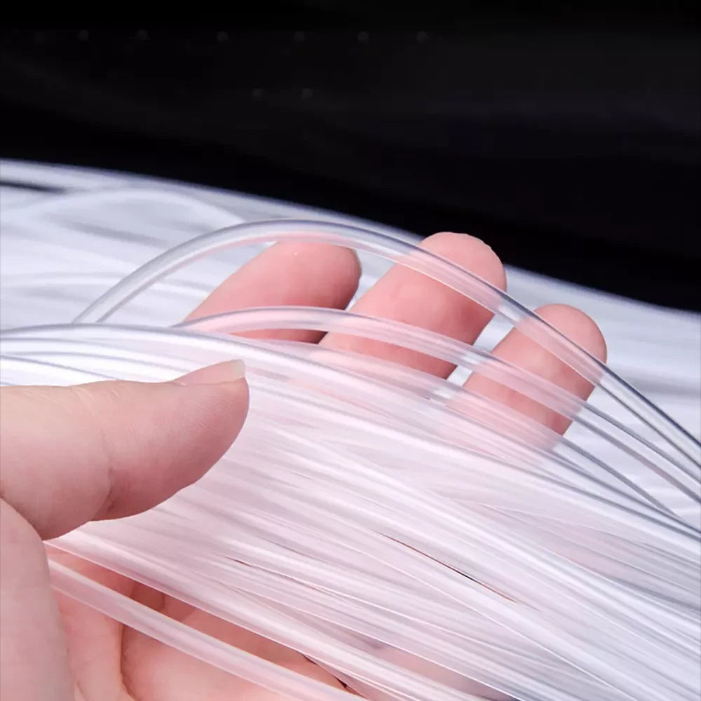 Food Grade Silicone Tubing Clear Flexible Rubber Hose ID 0.3–6mm | 5m & 10m