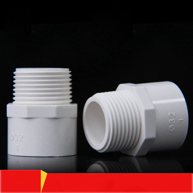 PVC Metric Plumbing Fittings Pipe For Aquarium Fish Tank Pond Solvent Weld Lot