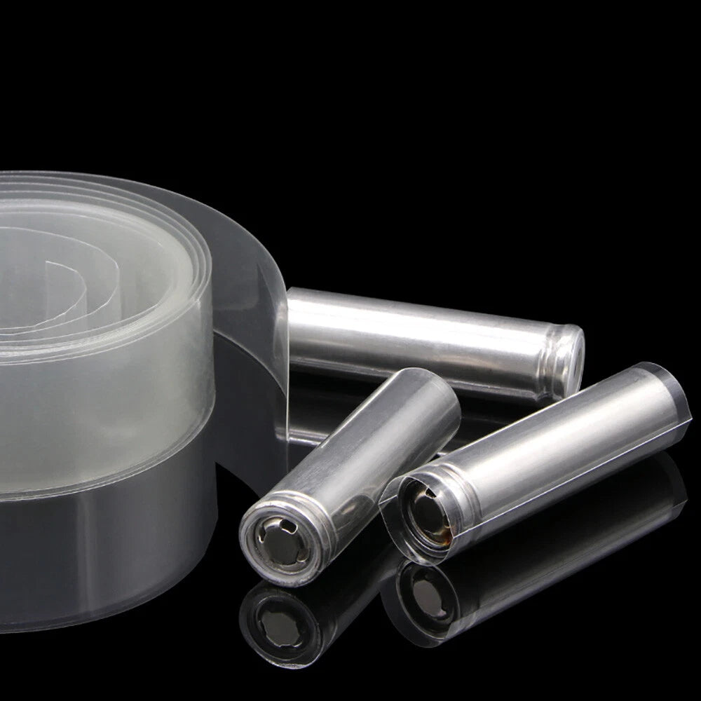 PVC Heat Shrink Tubing — Clear Wrap for RC Battery Packs, LiPo, NiMH & NiCd | 7mm–500mm Wide