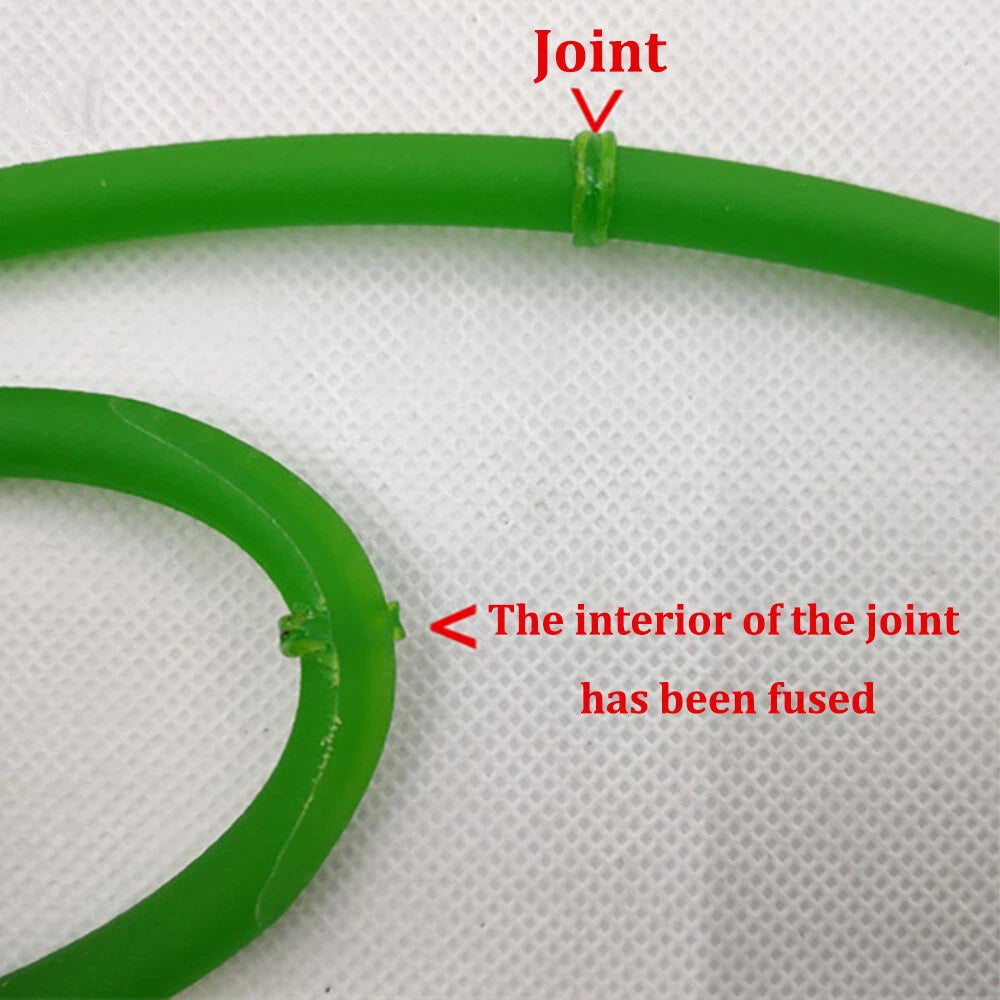 Round Urethane Drive Belt – Rough Surface Green | 1.5mm–18mm Diameter, 1M–50M Length
