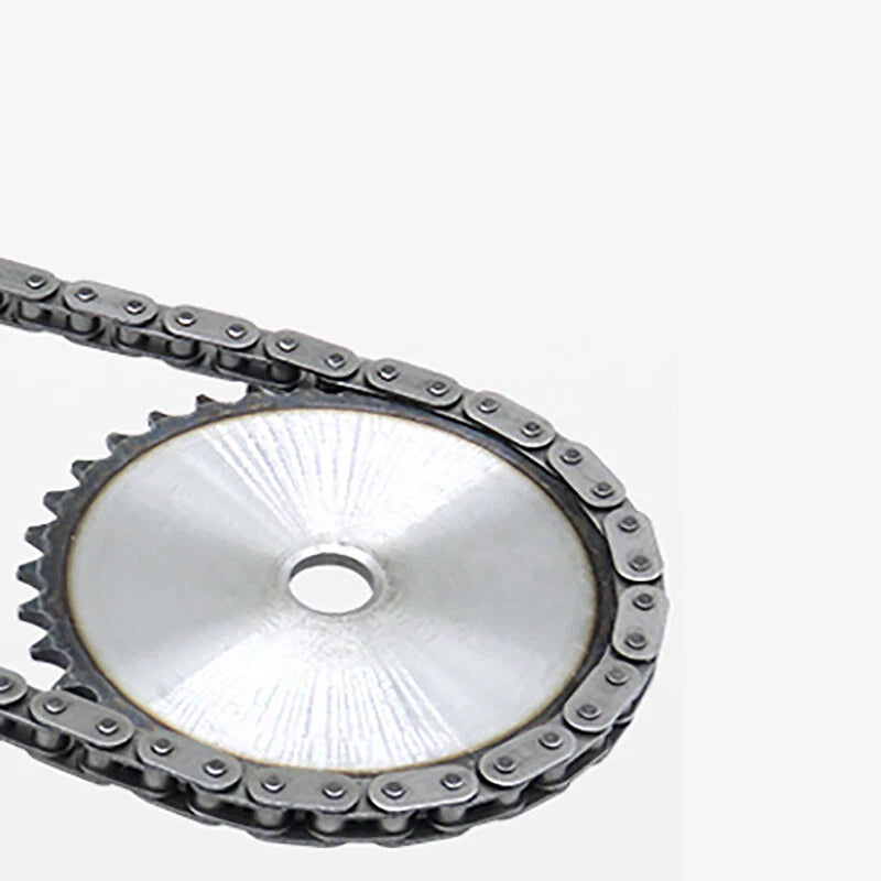 06B Flat Chain Drive Sprocket 10 - 42 Tooth Pitch 3/8"(9.525mm)Roller Chain
