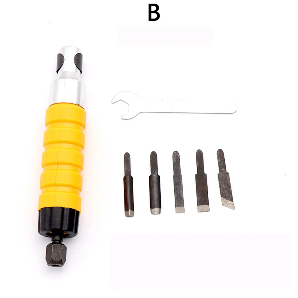 Electric Wood Carving Engraving Hand Chisel Tool Wrench Flexible Shaft For Wood