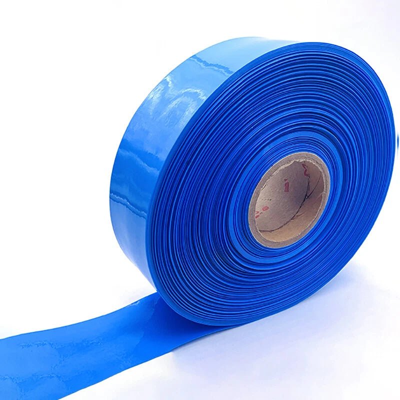 PVC Heat Shrink Tubing for RC Battery Packs — Blue, Φ65–318mm - HomeDIYer