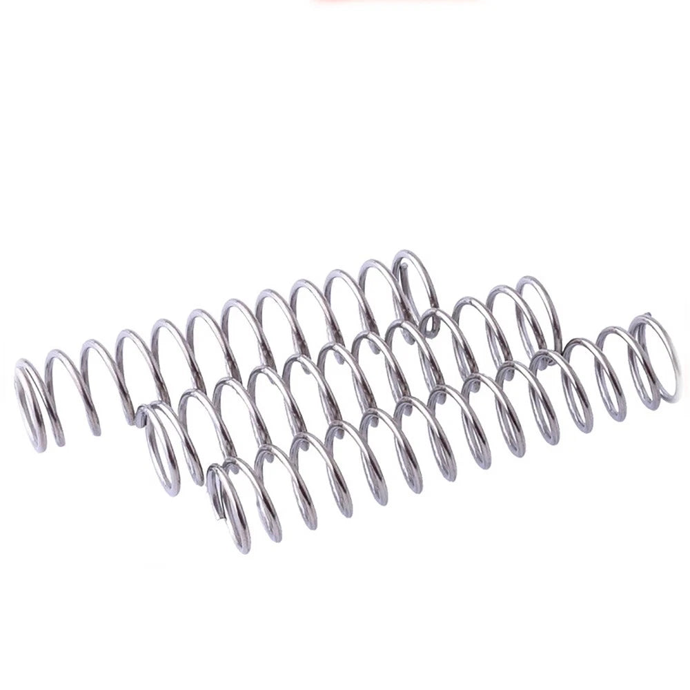 Wire Dia 0.6mm-1.5mm Compression Spring 304 Stainless Steel Pressure Springs