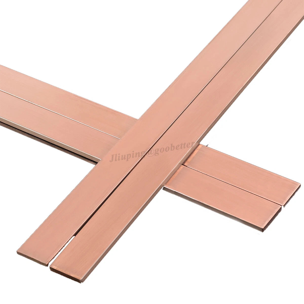 T2 Copper Flat Bar Square Sheet Plate Solid Strip 200mm Long-Width 10mm-120mm