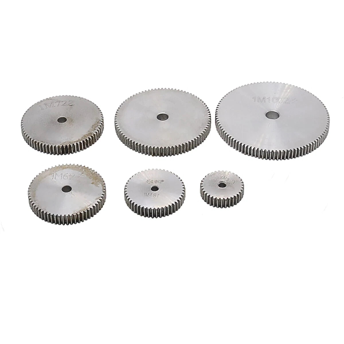 1 Mod Spur Gear 10T - 150T Tooth pitch 3.14mm 45# Steel Metal Gear for Motor