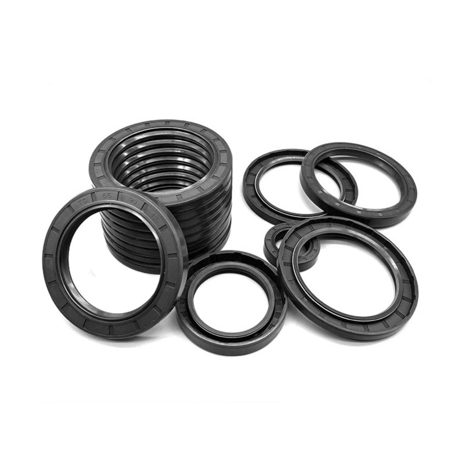 TC Double-Lipped Rotary Shaft Oil Seal — NBR 70 Nitrile, ID 40mm, Multiple OD & Width Options