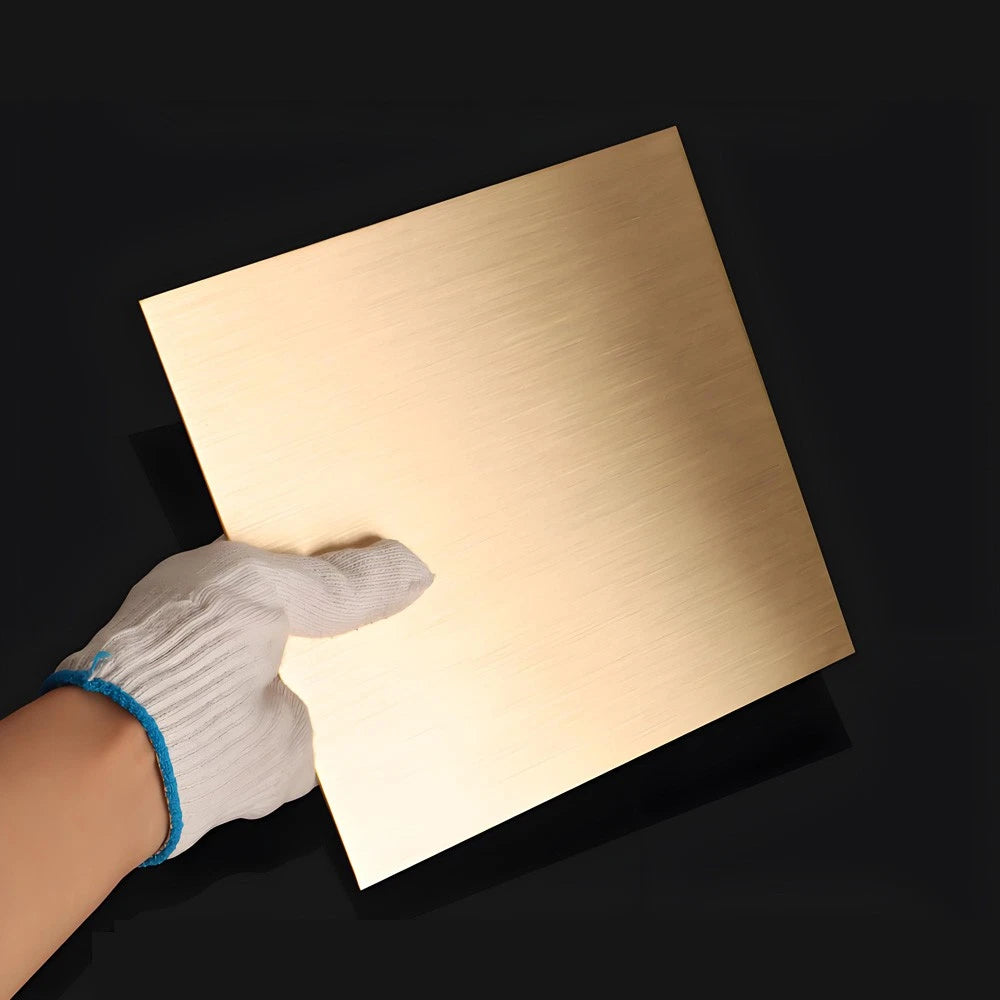Brass Square/Plate/Sheet 0.1mm to 5.0mm Thick - Brass Sheet Metal Guillotine Cut