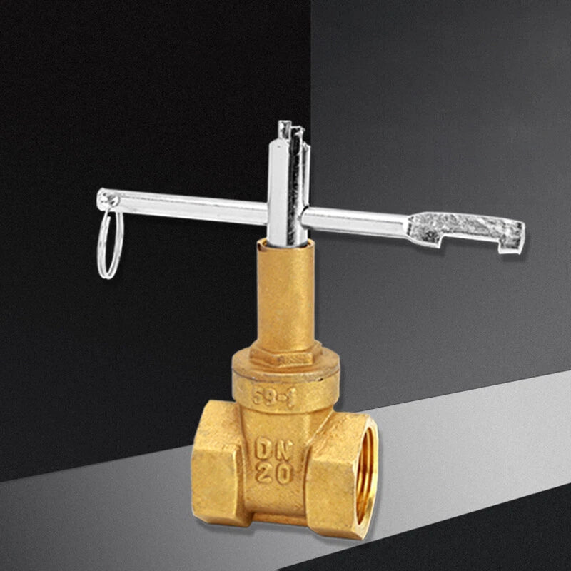 Water Key Universal For Water Meter On-off Wrench Switch Lock Gate Valve Key