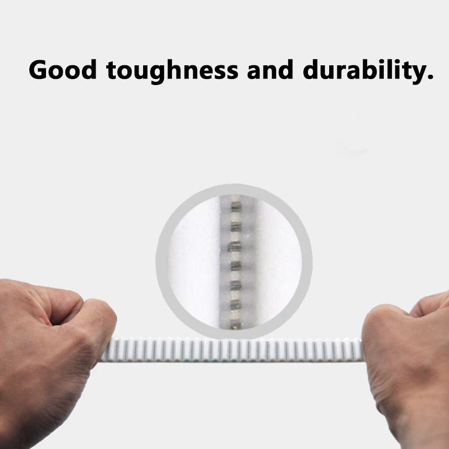 HTD 3M Timing Belt 10mm Wide Closed Loop — 2175mm to 4002mm for 3D Printer & CNC